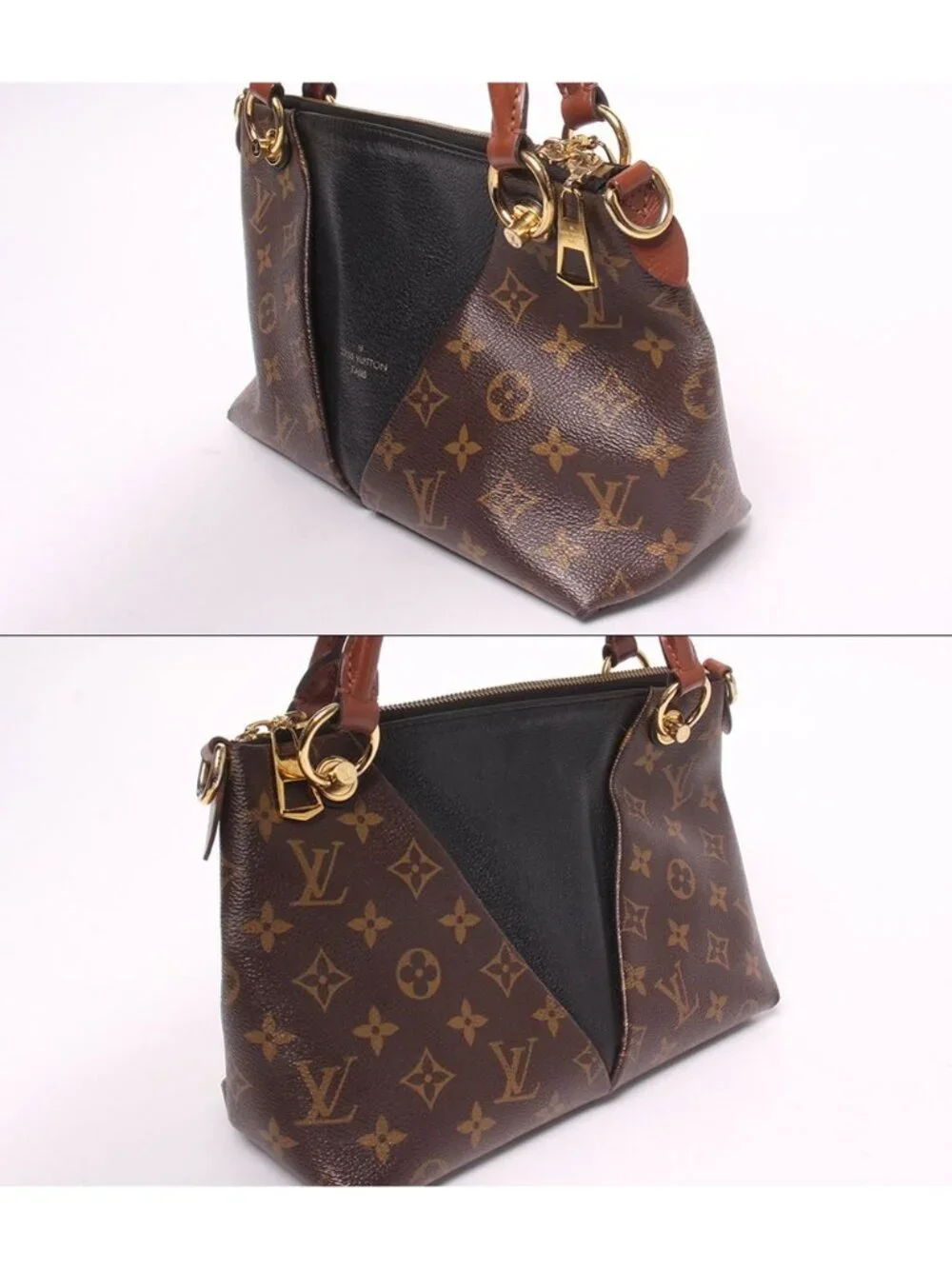Louis Vuitton 2-Way Shoulder Bag Strap Crossbody Tote BB Monogram